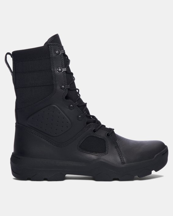 Men's UA FNP Tactical Boots, Black, pdpMainDesktop image number 0